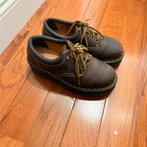 Dr. Martens 8053 Quads Crazy Horse Brown Leather size 7